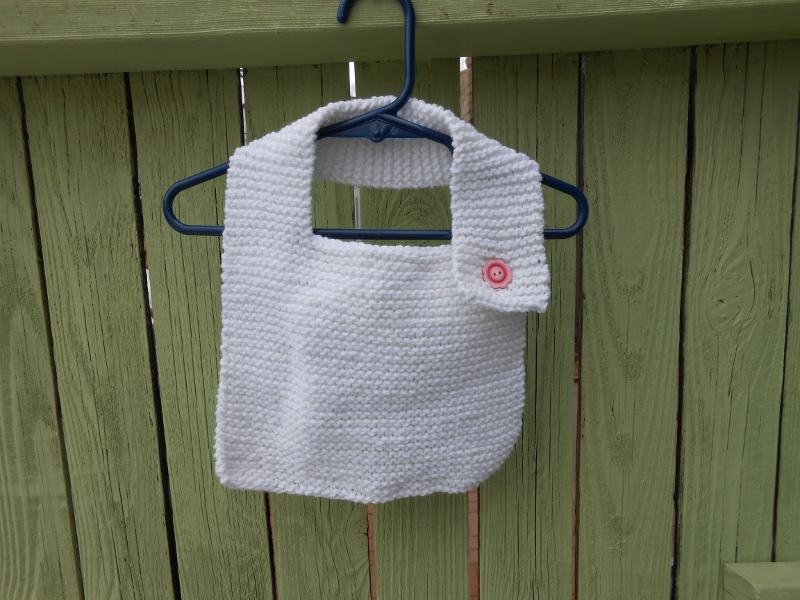 Knitting Patterns Baby Bibs images