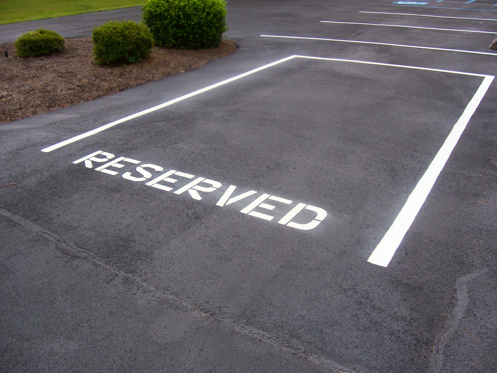 Reserved Parking Spot