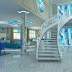 Modern homes interior steps designs ideas.