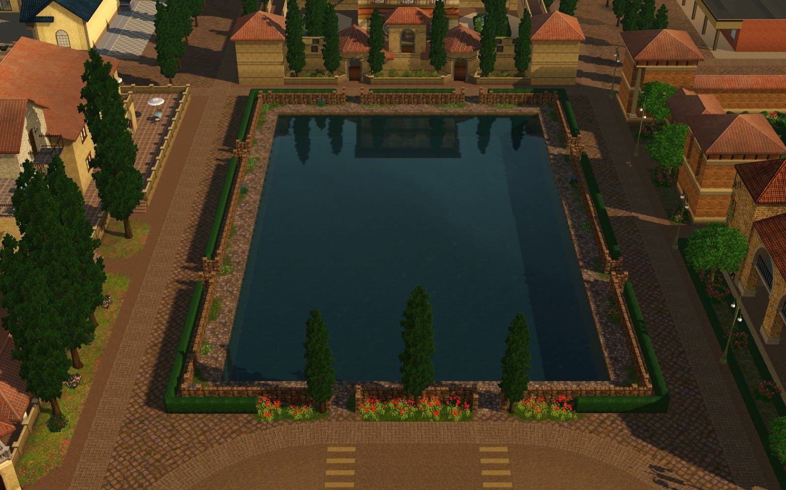 Summer's Little Sims 3 Garden Monte Vista List of Community Venues