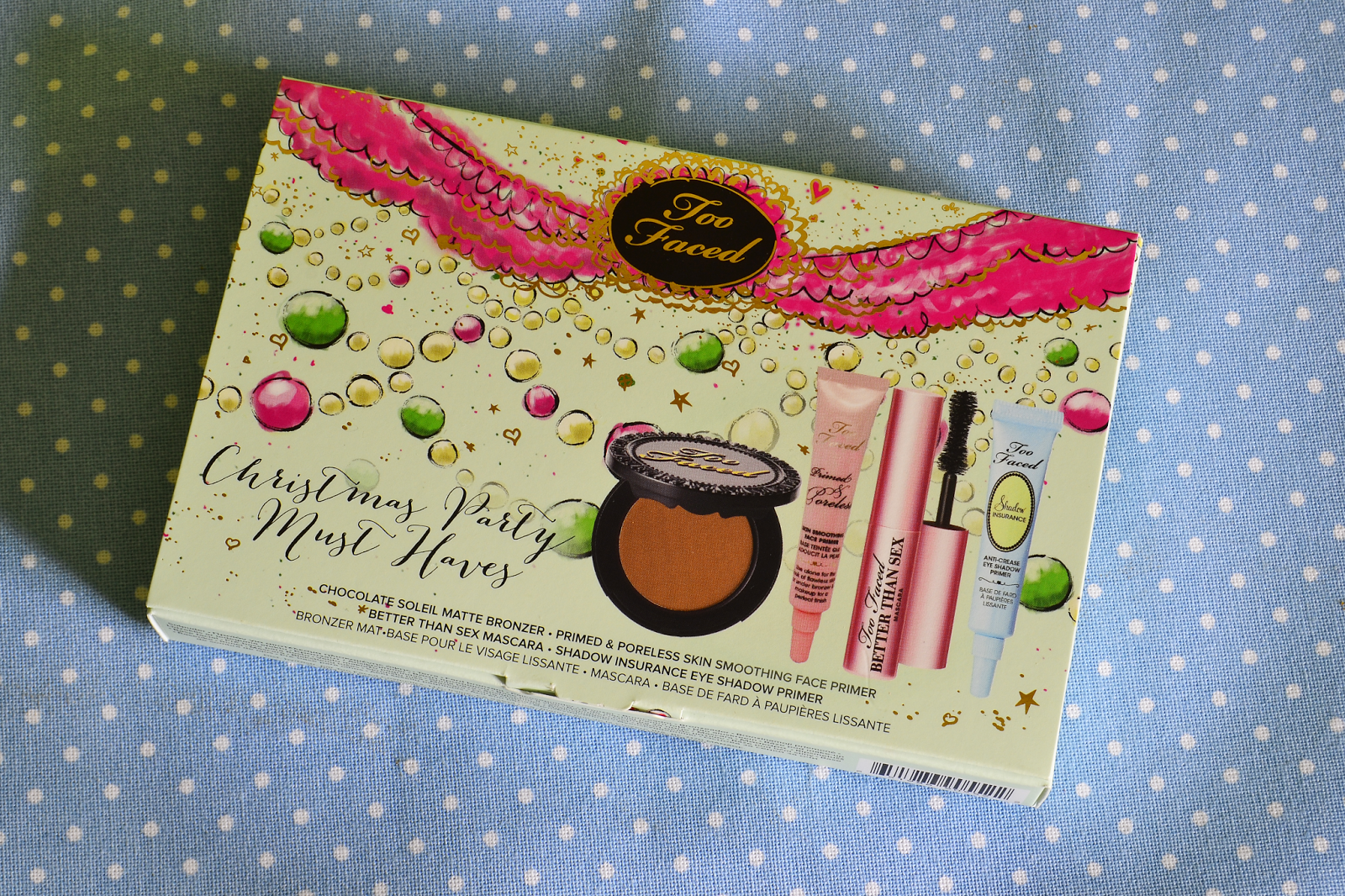 Too Faced, Christmas Party Must Haves