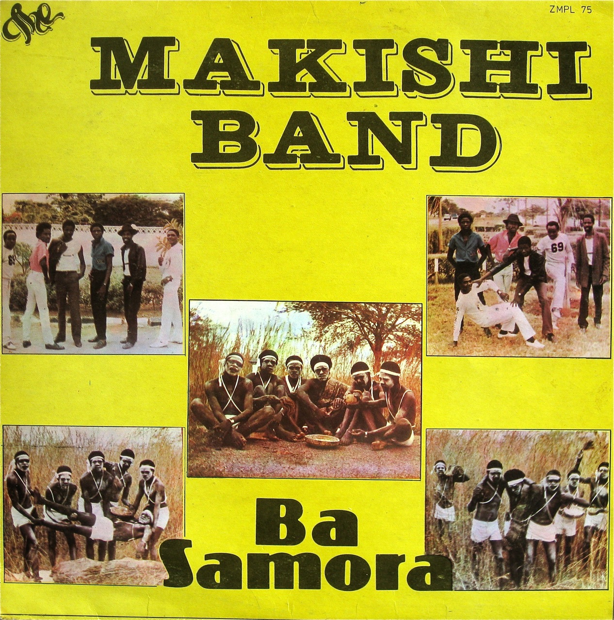 The Makishi Band — Ba Samora (1990) Makishi+Band+front