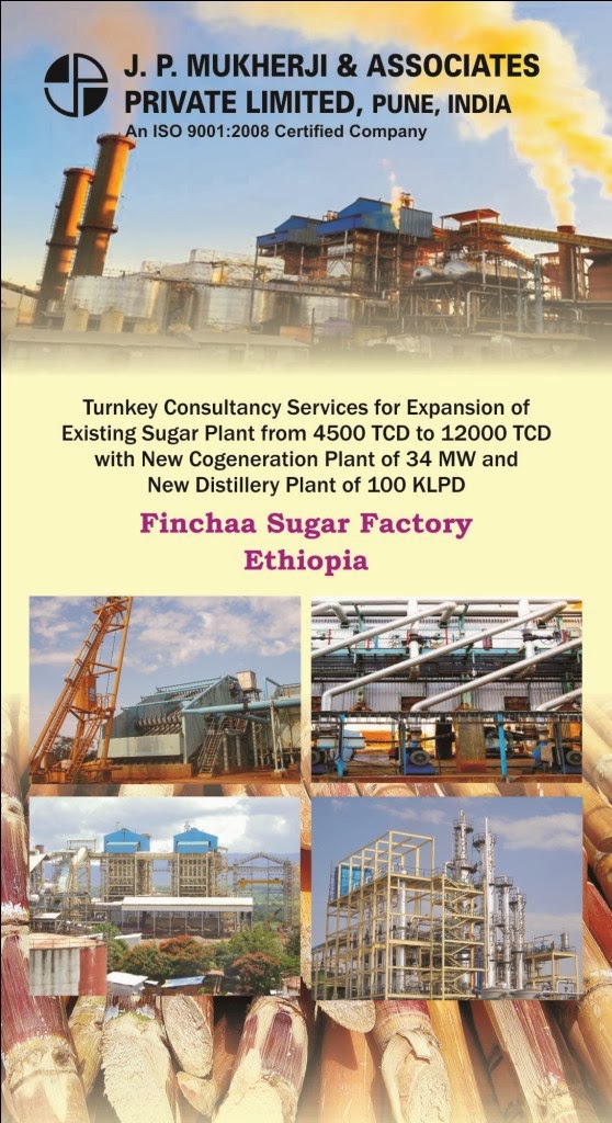 JP MUKHERJI AND ASSOCIATES. Sugar Consultants FINCHAA SUGAR FACTORY