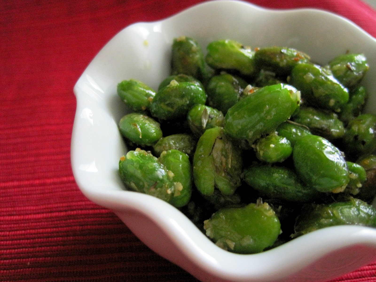 Parmesan Crusted Edamame Kayl Chips