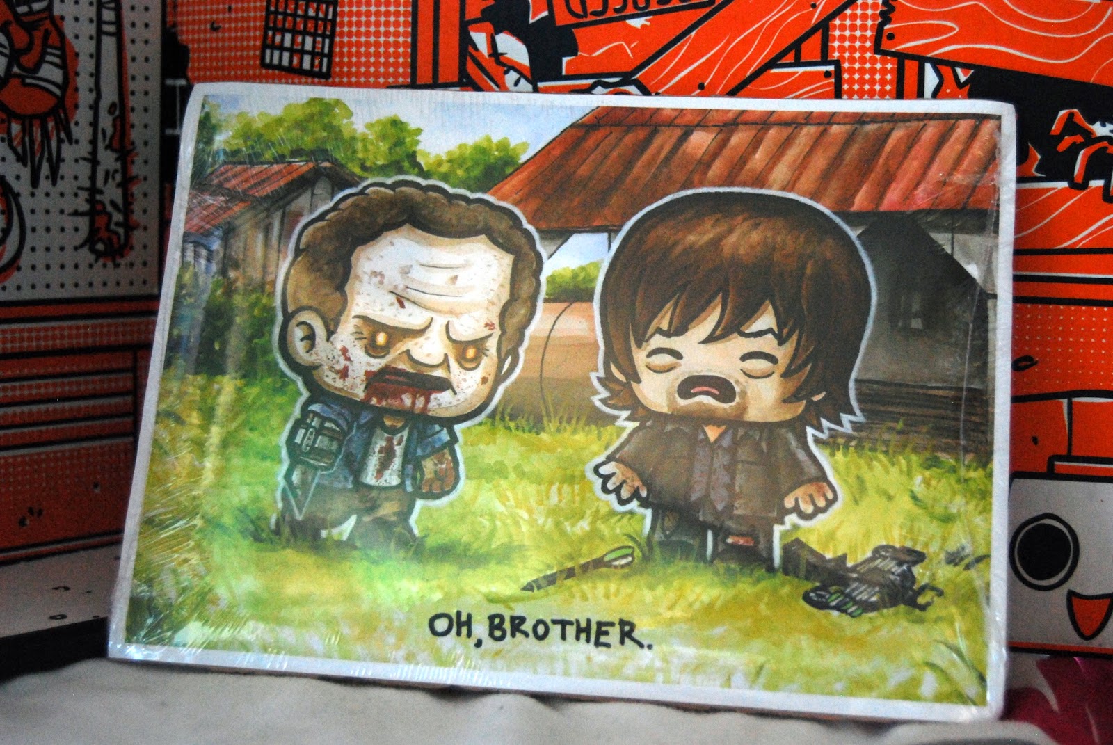The Walking Dead Art Print