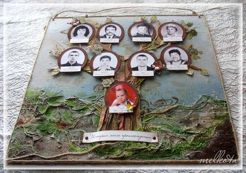 Генеалогическое древо своими руками в подарок 83