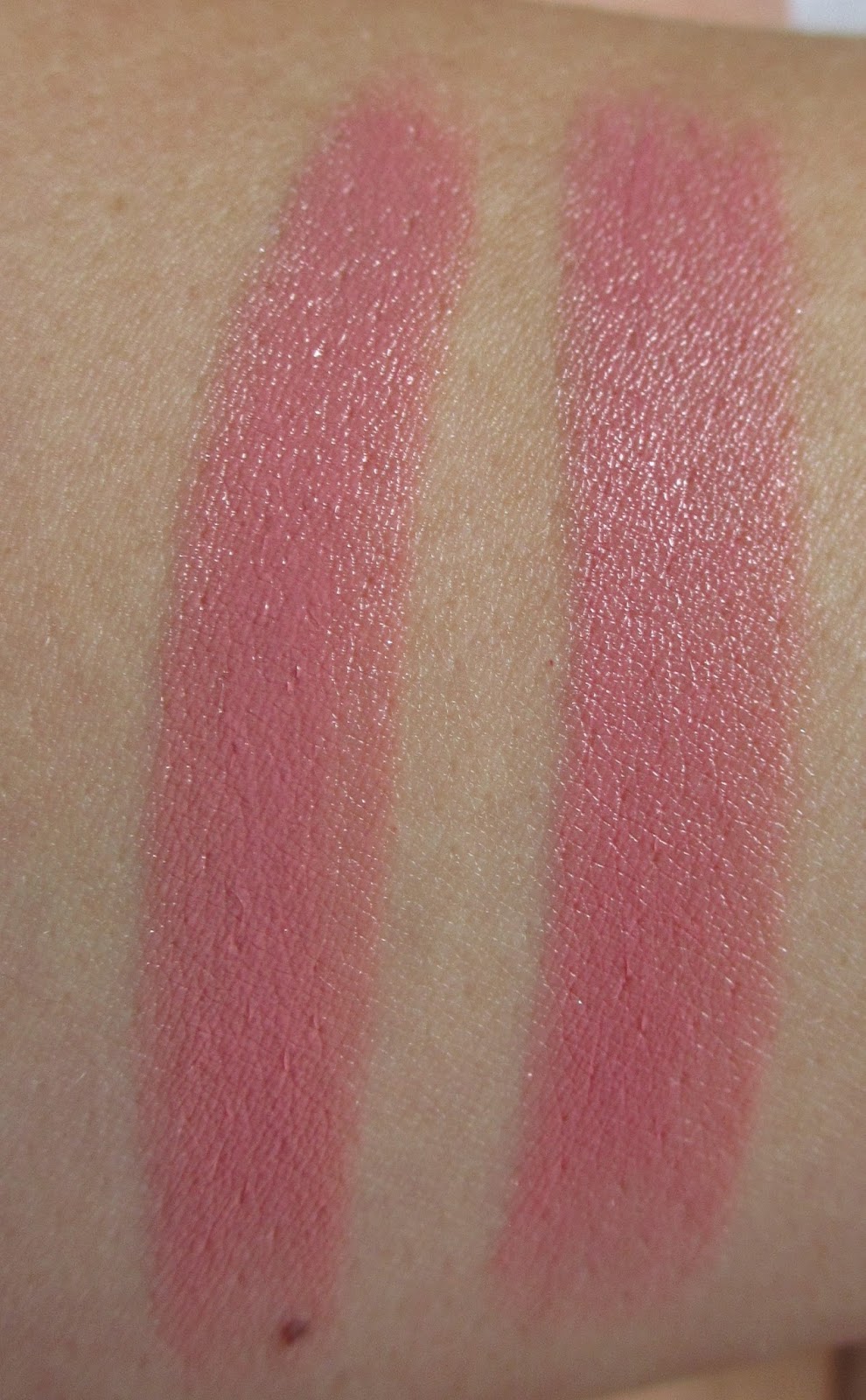 Eyeshadow Addicts Anonymous MAC Angel vs Creme Cup Lipstick Review and Swatches