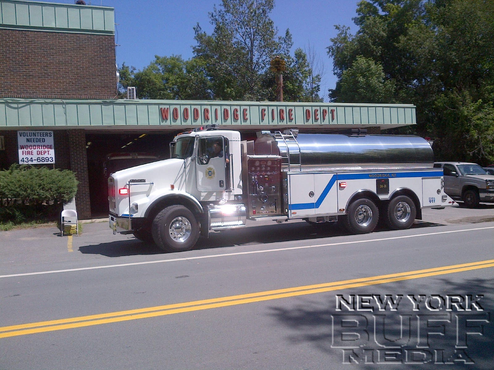 New York Buff Media Woodridge FD Gets New Tanker