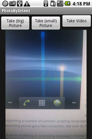 Android source code camera