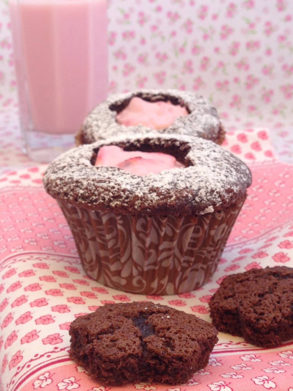 Cupcakes de chocolate aptos para celiacos Cook the cake