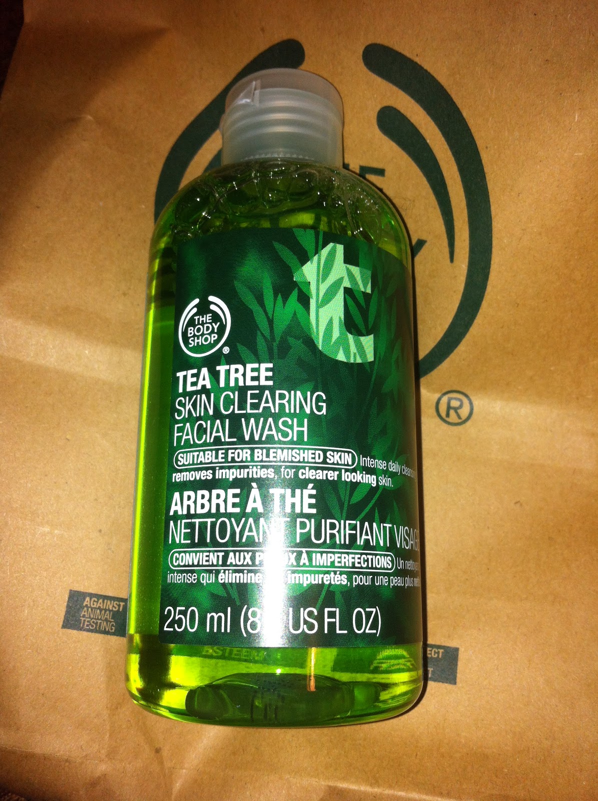The Fairest Of Them All BODY SHOP Tea Tree Skin Clearing Facial Wash