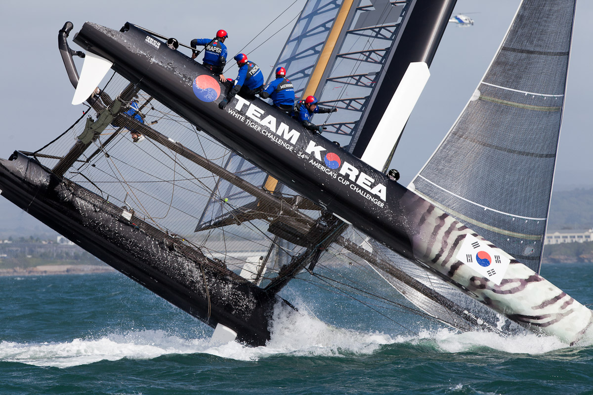 Team Korea pays America's Cup entry fee | VSail.