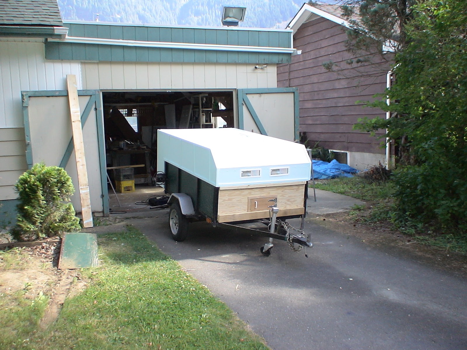 Trailer Canopy Construction 4. JamesMy Life In R/C Flying