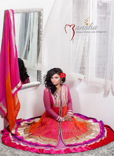 Mansha Spring-Summer Women's Dresses Collection 2013