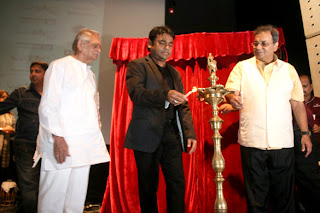 A R Rahman. Arjun Kapoor and Parineeti Chopra at Whistling Woods celebrate 100 years of Indian Cinema 