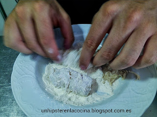 Croquetas de pollo sin freir