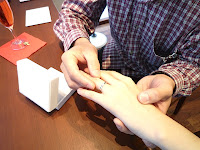 オーダーしたマリッジリング(結婚指輪）を受取りました。素敵。