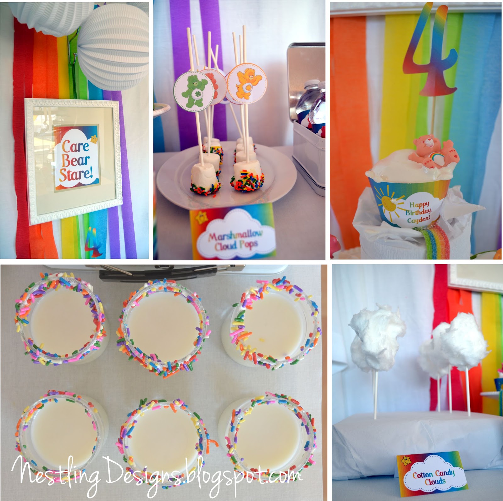 Baby girl birthday theme, Care bears birthday party, Candy birthday party