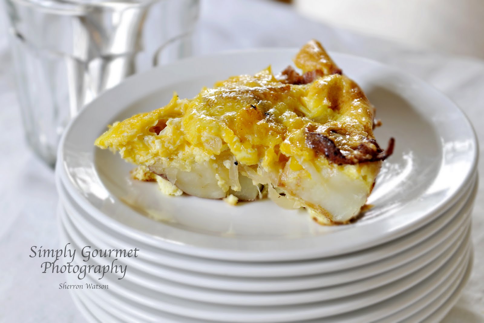 Simply Gourmet Cast Iron Breakfast with Potatoes, Bacon and Cheese