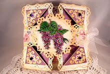 Napkin card SCS Carol Hurlock tutorial