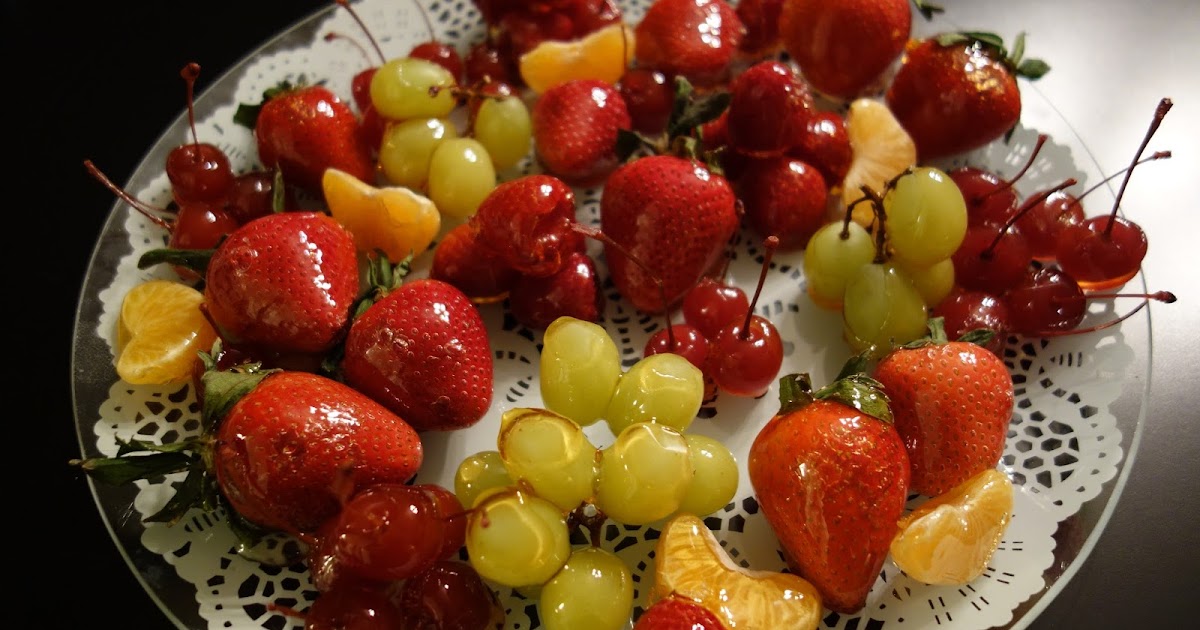 Moments of Delight...Anne Reeves Sugar Shell Homemade Candy Coated Fruit