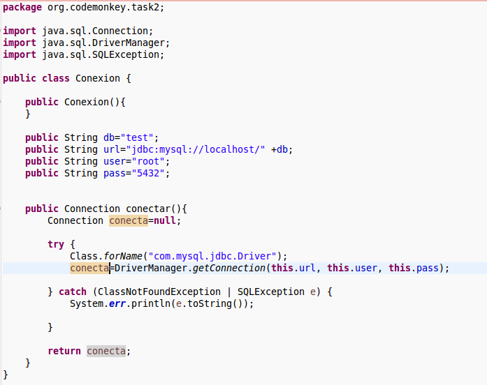 Code monkey Programando en Java no. 8