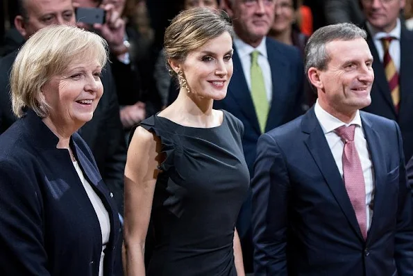  Queen Letizia with Hannelore Kraft and museum director Beat Wismer and mayor Thomas Geisel attends the opening of exhibition "Zurbaran" at Museum Kunstpalast in Dusseldorf