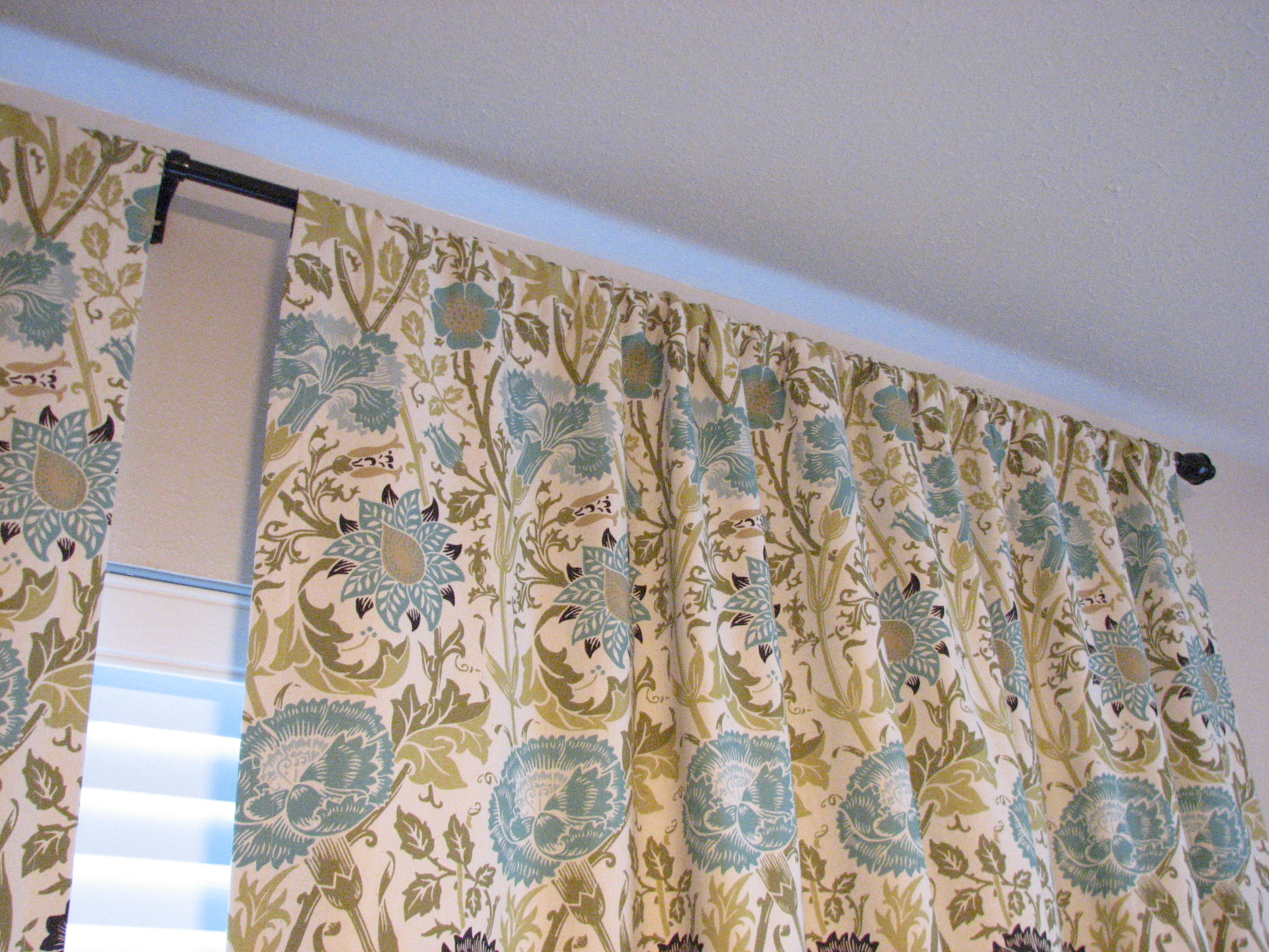 Our Nesting Ground Lined Curtain Panels and TieBack Tutorial