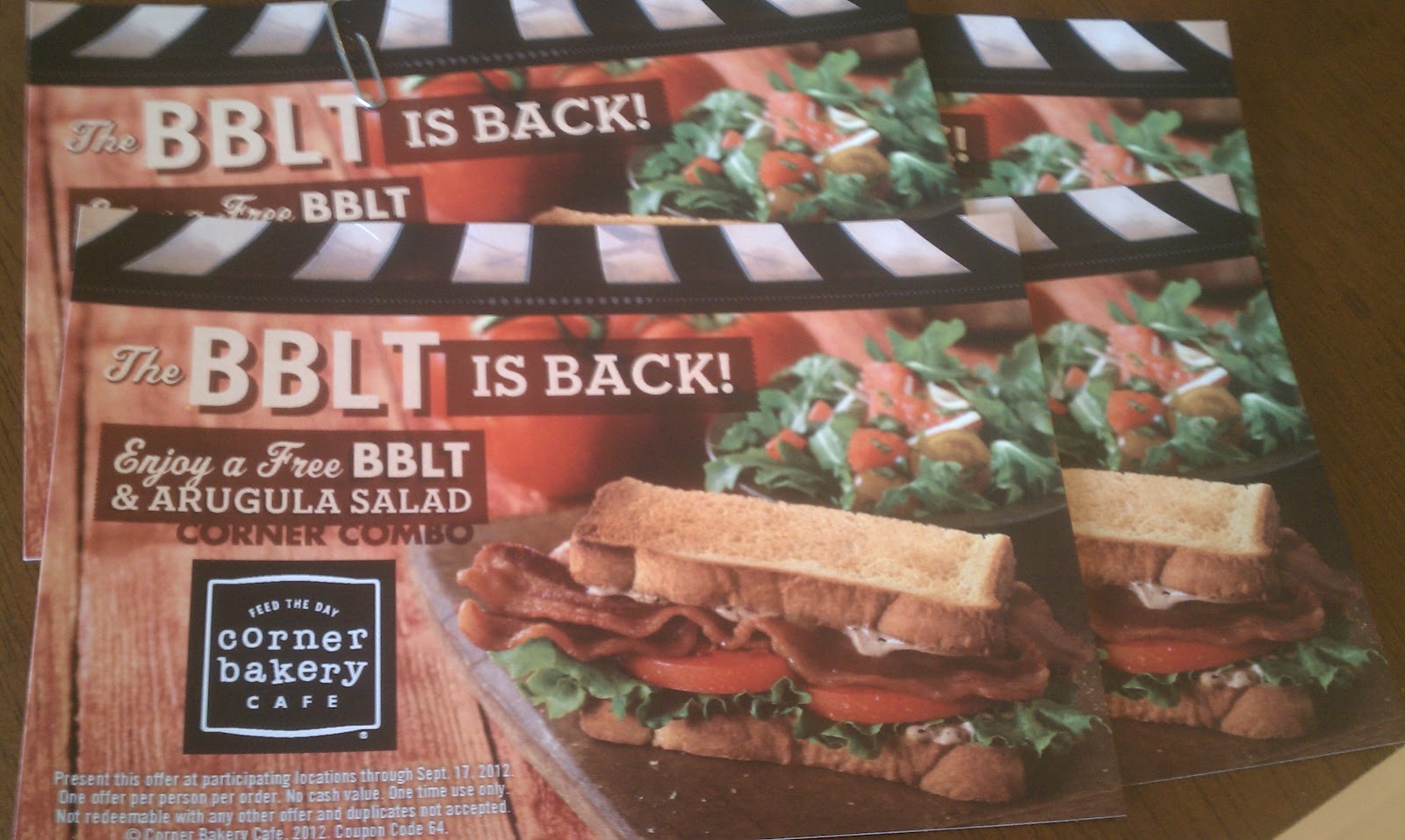 Preppy Premed Review + Giveaway Corner Bakery Cafe's BBLT + Arugula