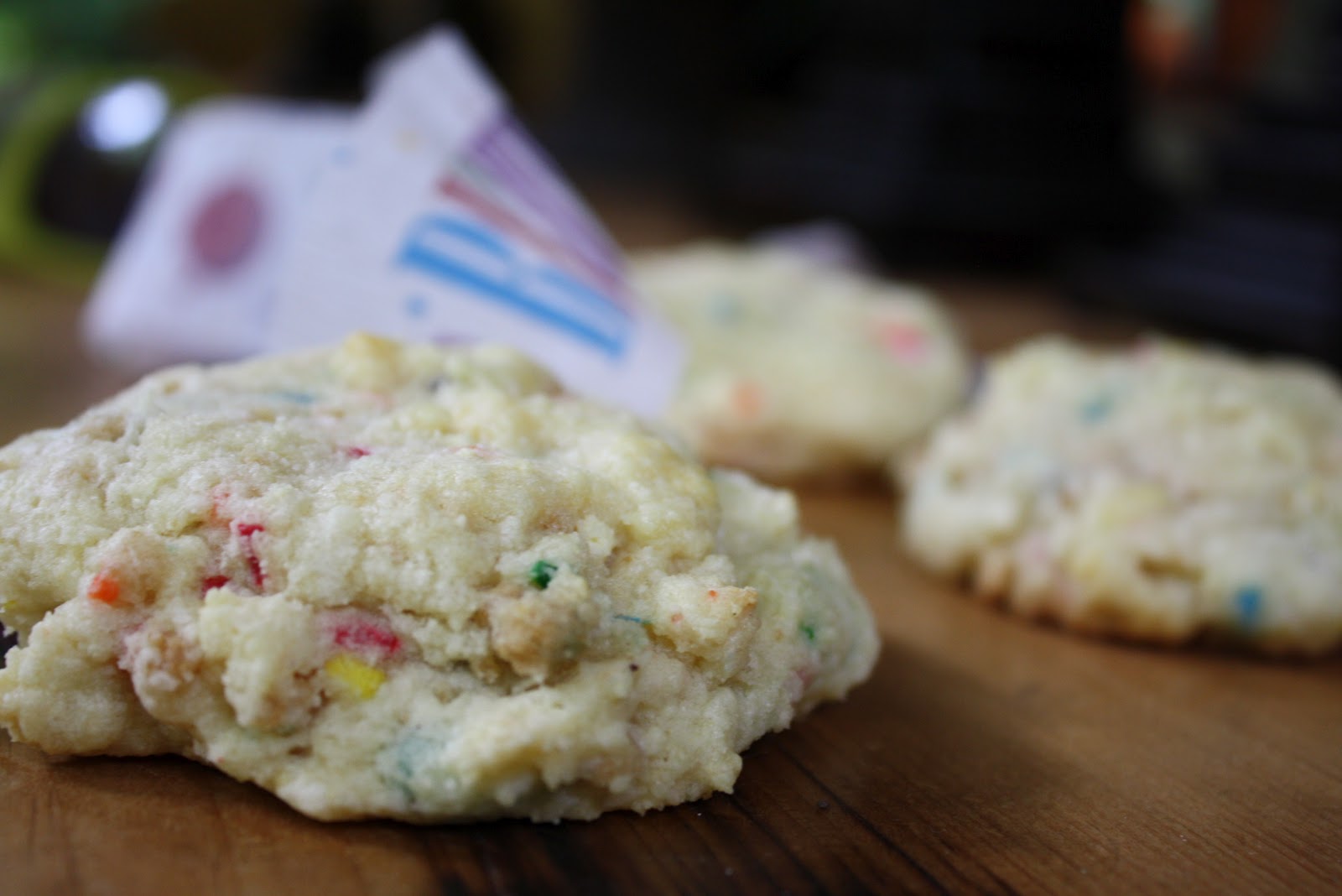 A Dusting of Sugar Momofuku Confetti Cookies