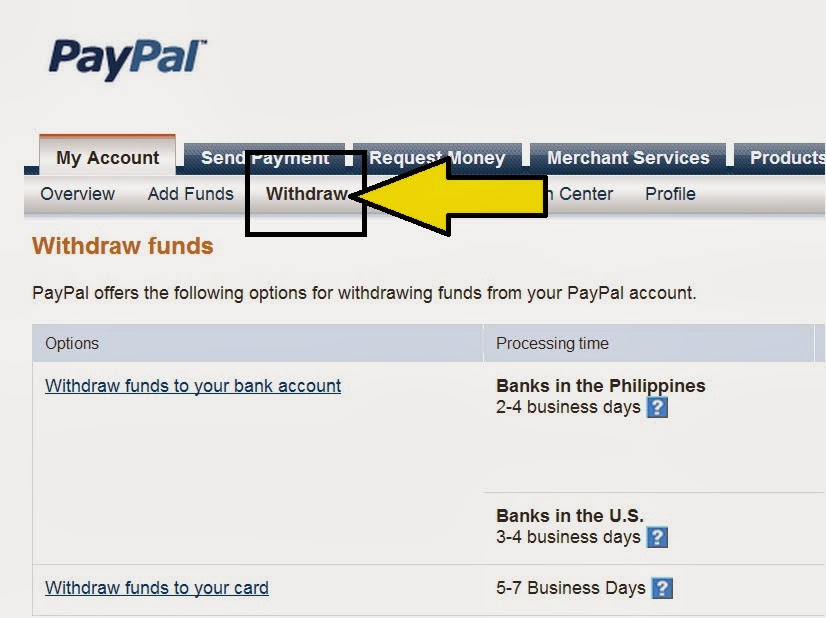 HOW TO WITHDRAW FROM PAYPAL HOW TO WITHDRAW FROM PAYPAL