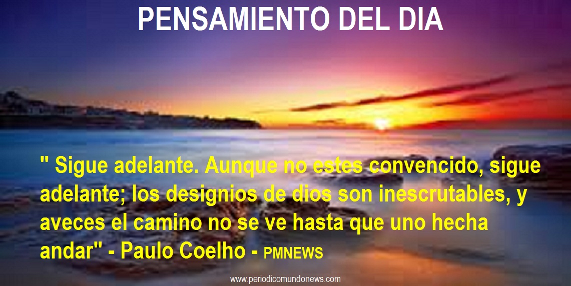 Resultado de imagen para el pensamiento del dia