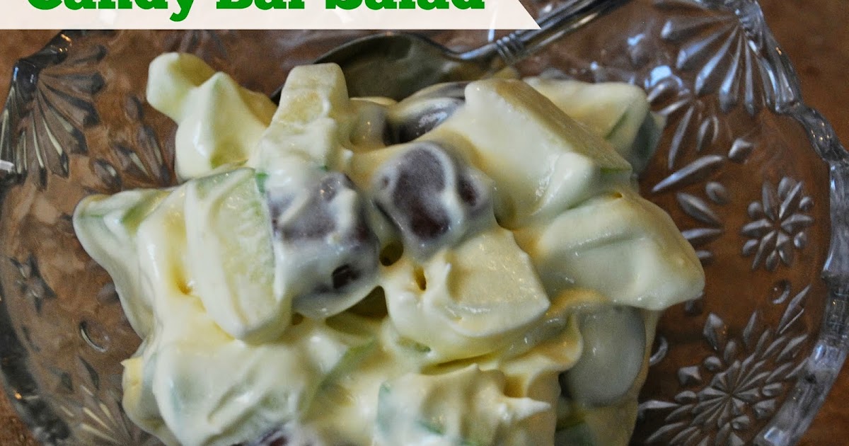 Tada's Kooky Kitchen Candy Bar Salad