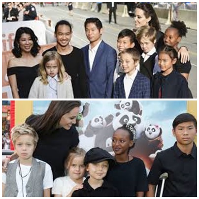 Angelina Jolie se lleva a todos sus hijos de estreno: ¡cómo han crecido!