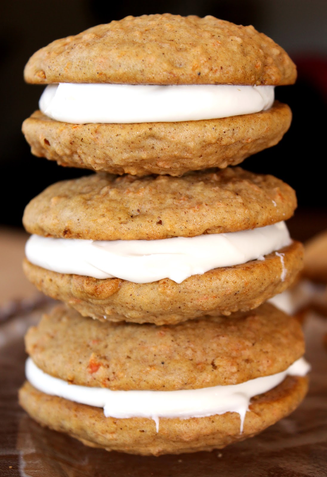 sugar & spice Carrot Cake Whoopie Pies