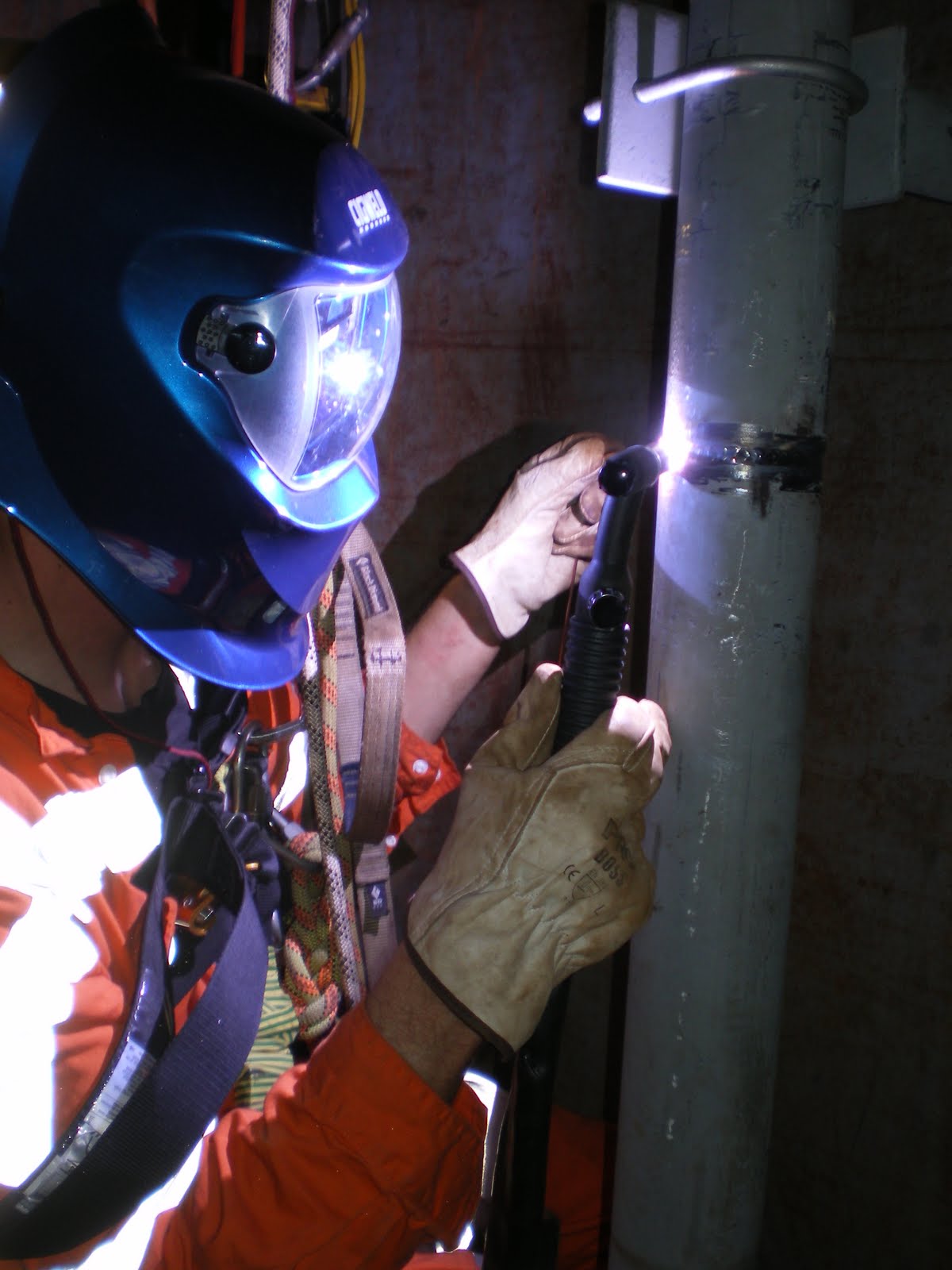 Rope Access Welding
