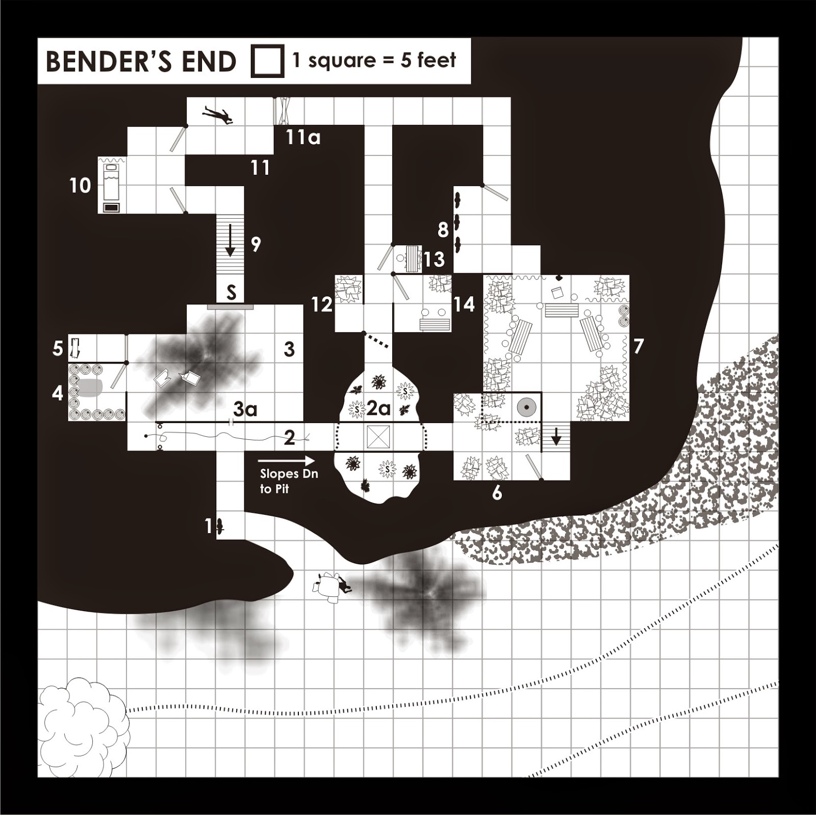 Bat in the Attic Gothridge Games Starter Adventures, a story about a