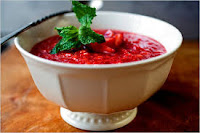 soupe aux fraises