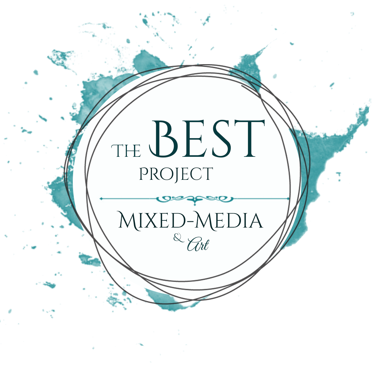 Best project Mixed media & art joint project "Creative art" and October 2017 chall
