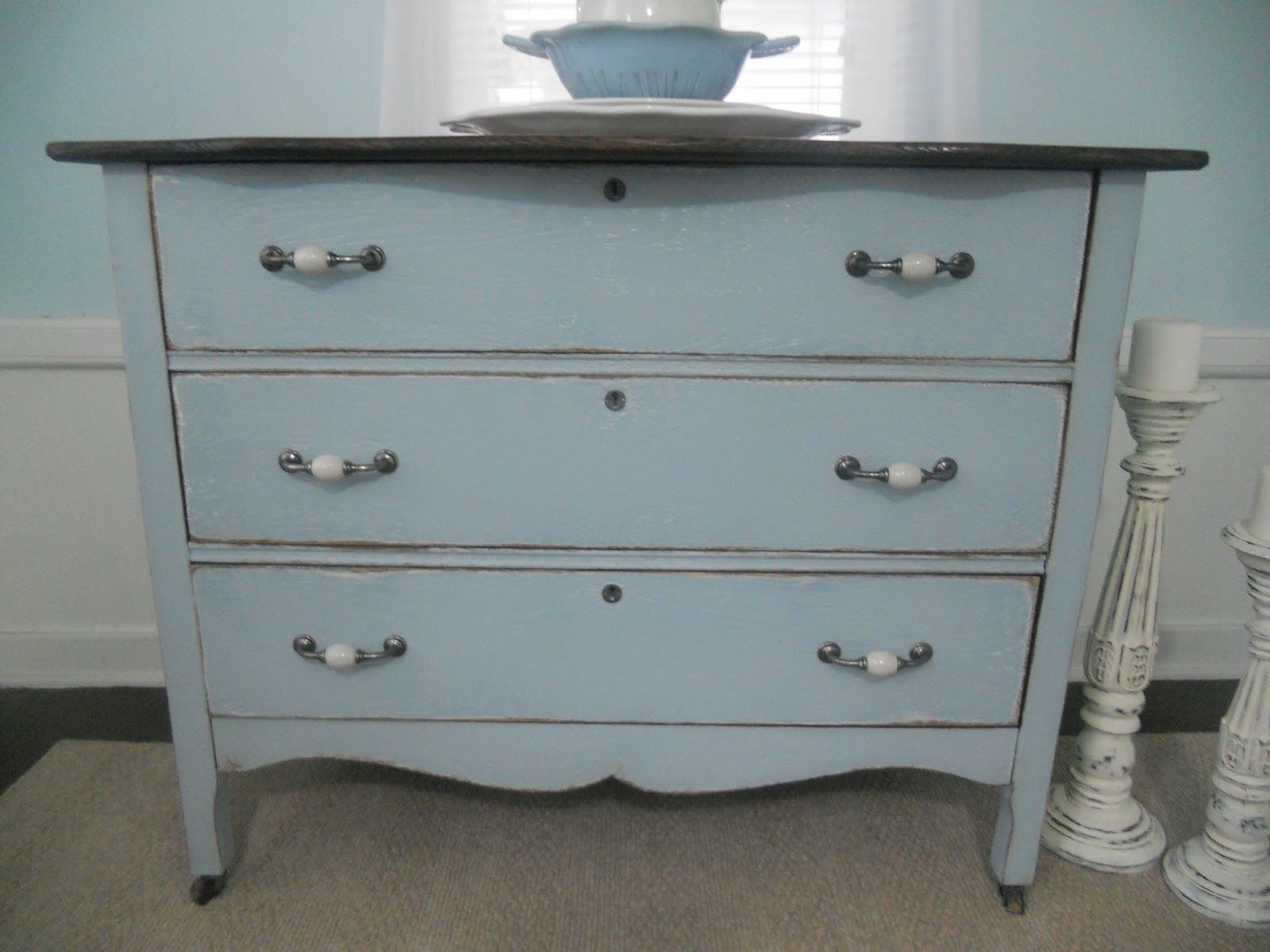 {createinspire} antique dresser redo