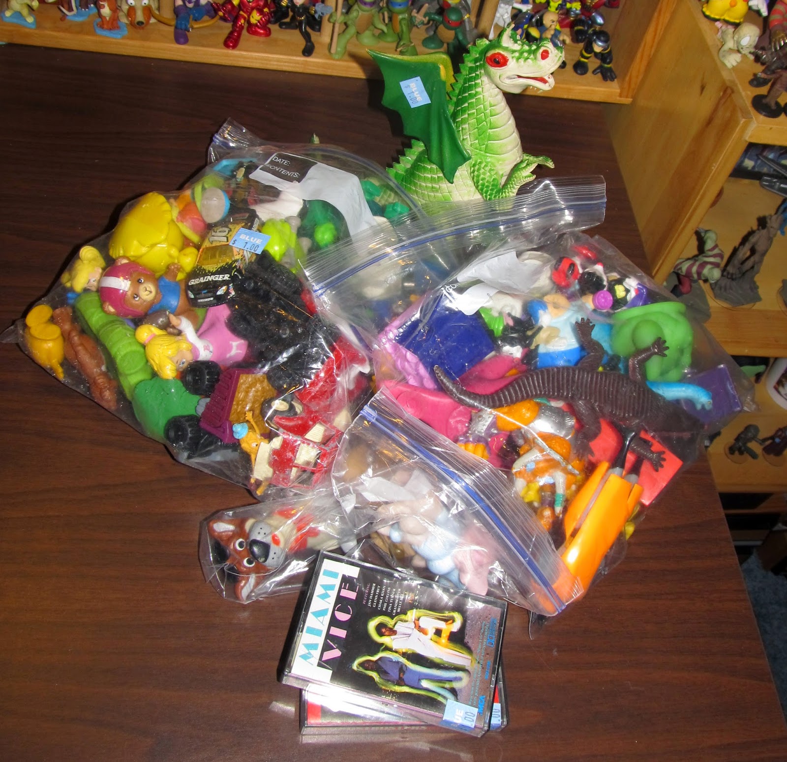 Goodwill Hunting 4 Geeks GrabBags from Brewer Loads of Old Toys!!!