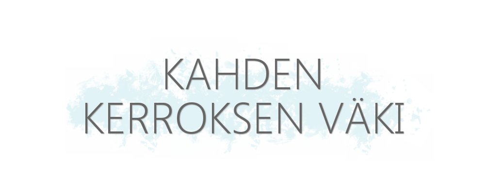 kahden kerroksen väki