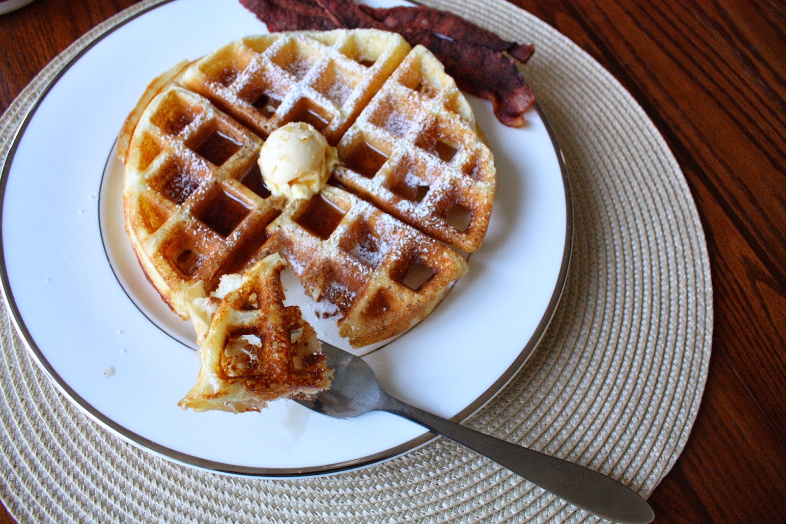 Nanna's Cookbook Overnight Yeast Waffles
