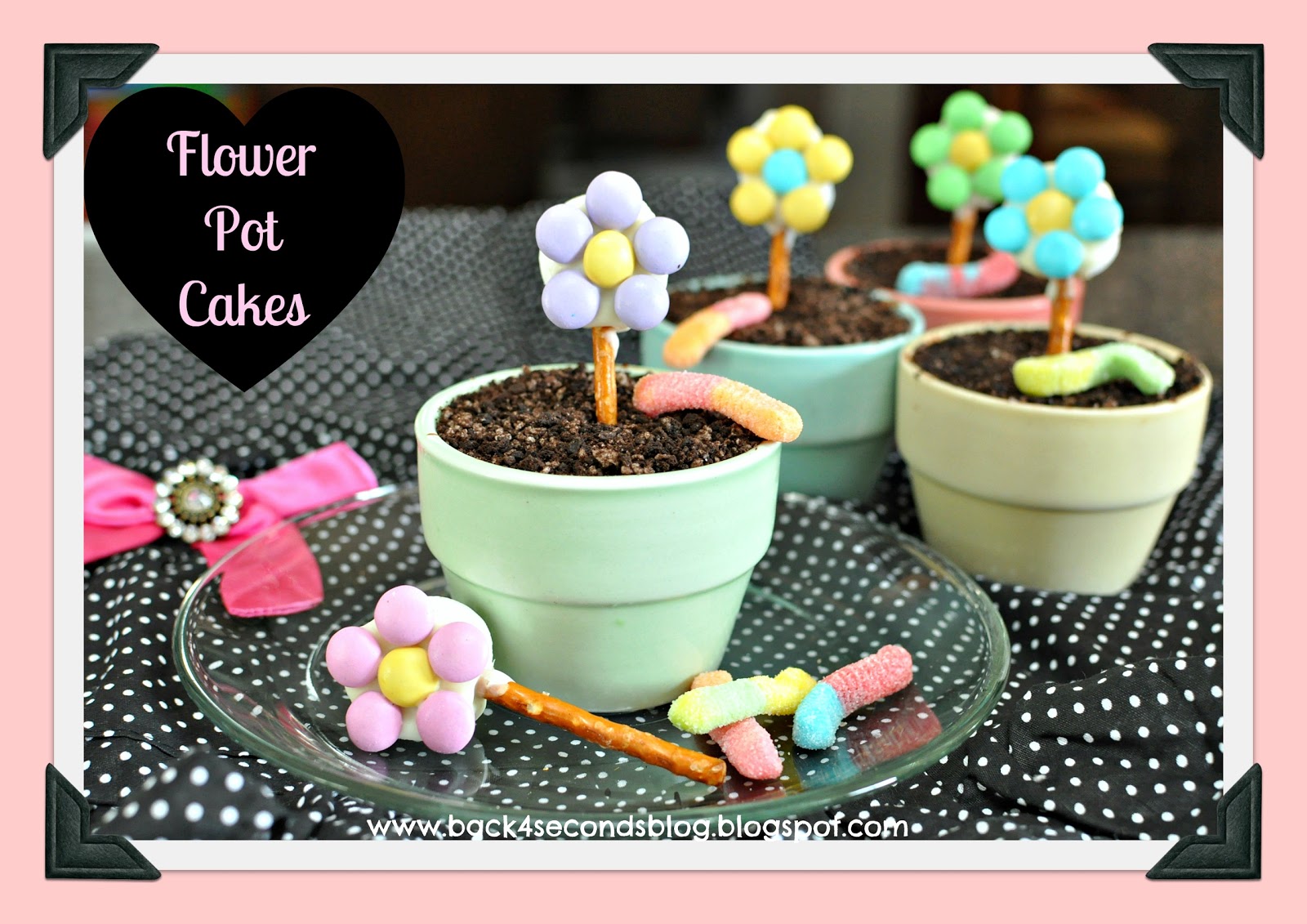 Back For Seconds Flower Pot Cakes