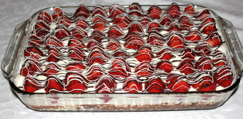 Chocolate Covered Strawberry Brownies