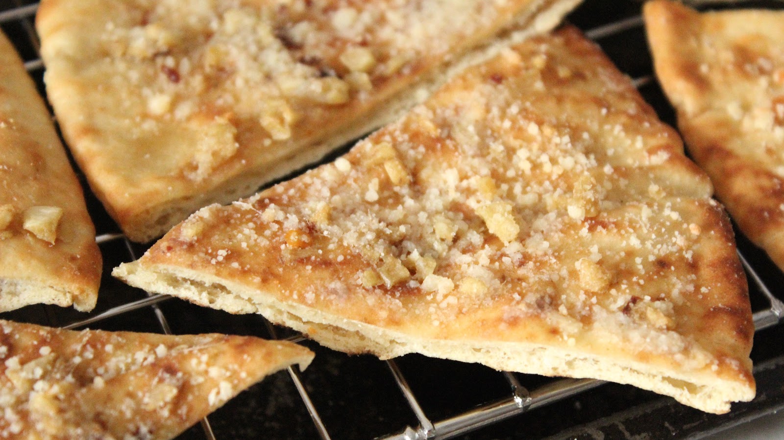 CHEESY GARLIC PITA CHIPS In Good Flavor Great Recipes Great Taste