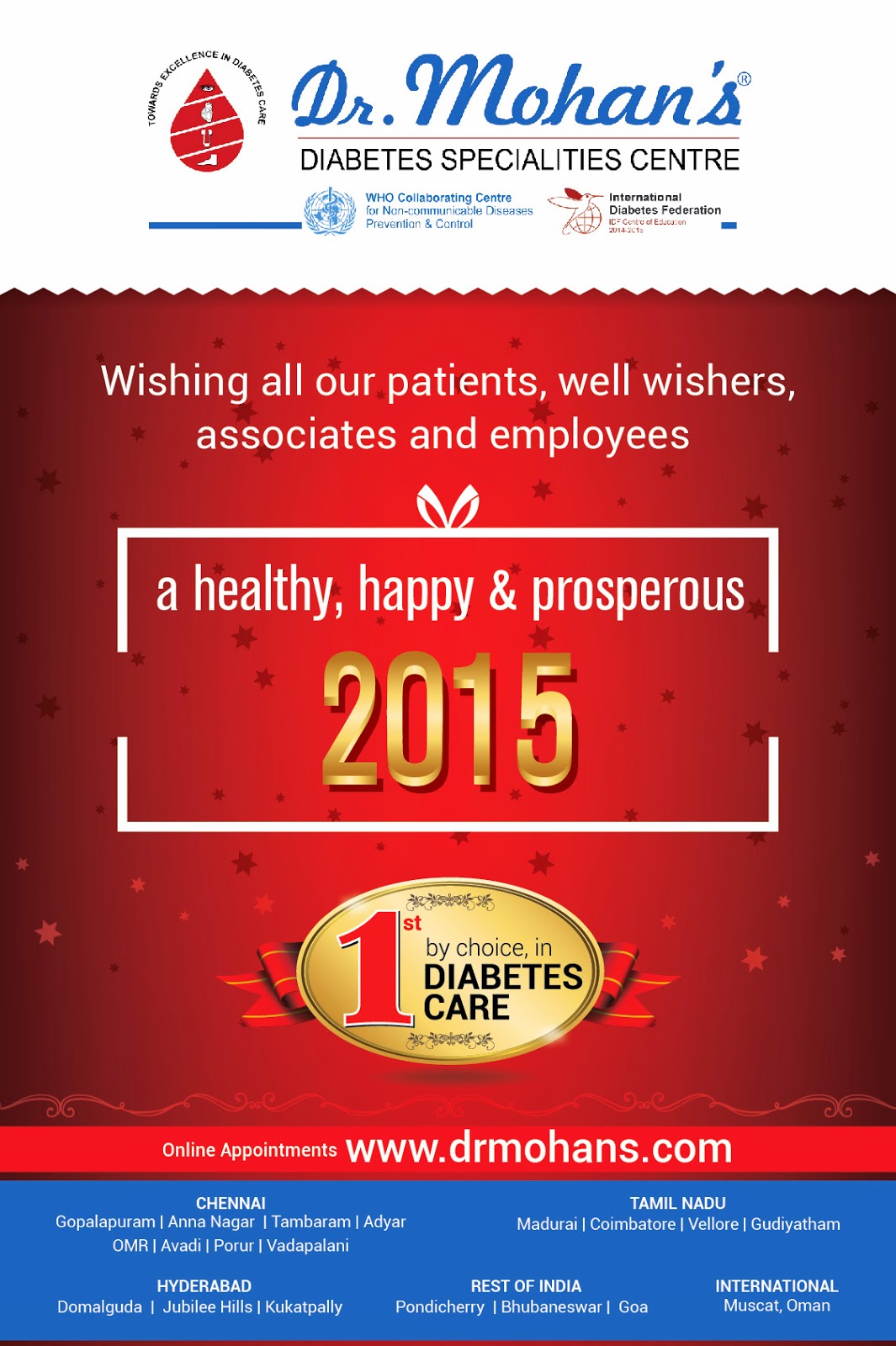 Dr. Mohan's Diabetes Specialities Centre 2014