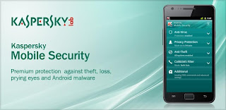 screenshot of kaspersky android security