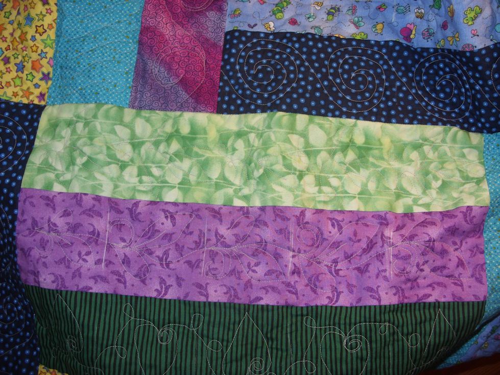 Elizabeth's Quilt Projects Easy Comfort Quilt Finish