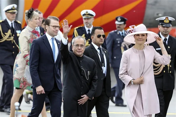 King Carl Gustaf and Queen Silvia, Crown Princess Victoria and Prince Daniel, Sofia Hellqvist and Prince Carl Philip,